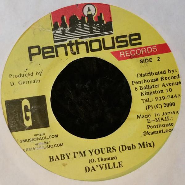 7inch Record DAVILLE - Baby I m Yours NONE Penthouse Recor 2000 Jamaica Reggae, Ska & Dub Used
7inch Record DAVILLE - Baby I m Yours NONE Penthouse Recor 2000 Jamaica Reggae, Ska & Dub Used