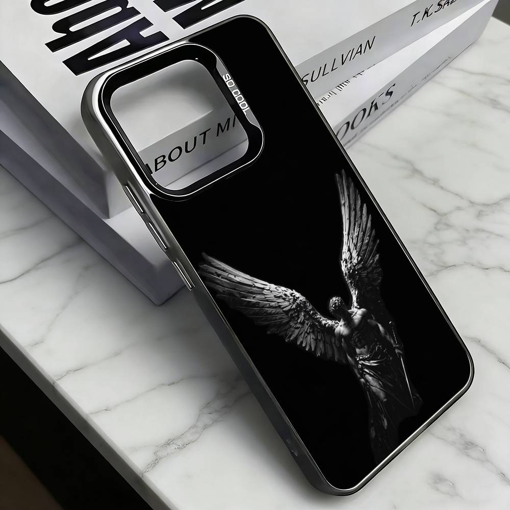 Dark angel Phone Case For iPhone 17,16,15,14,13,12,11 Plus,Pro Max,XS,Colored Silver Plated Inside Cover iPhone17promax
Dark angel Phone Case For iPhone 17,16,15,14,13,12,11 Plus,Pro Max,XS,Colored Silver Plated Inside Cover iPhone17promax