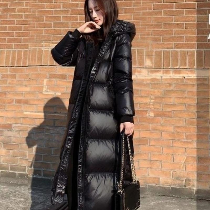 New Black Women s Down Padded Jacket Korean Version Long Shiny Cotton Jacket Women s Thickened Slim Padded Jacket Ins Jacket 4XL чорний
New Black Women s Down Padded Jacket Korean Version Long Shiny Cotton Jacket Women s Thickened Slim Padded Jacket Ins Jacket 4XL чорний
