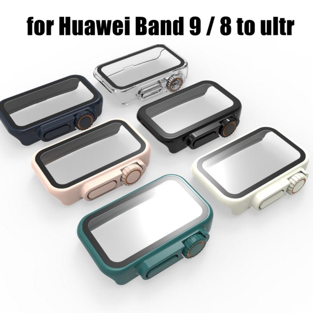 PC+Glass Watch Protective Case for Huawei Band 9 / 8 to ultr Intelligent Configuration Accessories чорний
PC+Glass Watch Protective Case for Huawei Band 9 / 8 to ultr Intelligent Configuration Accessories чорний