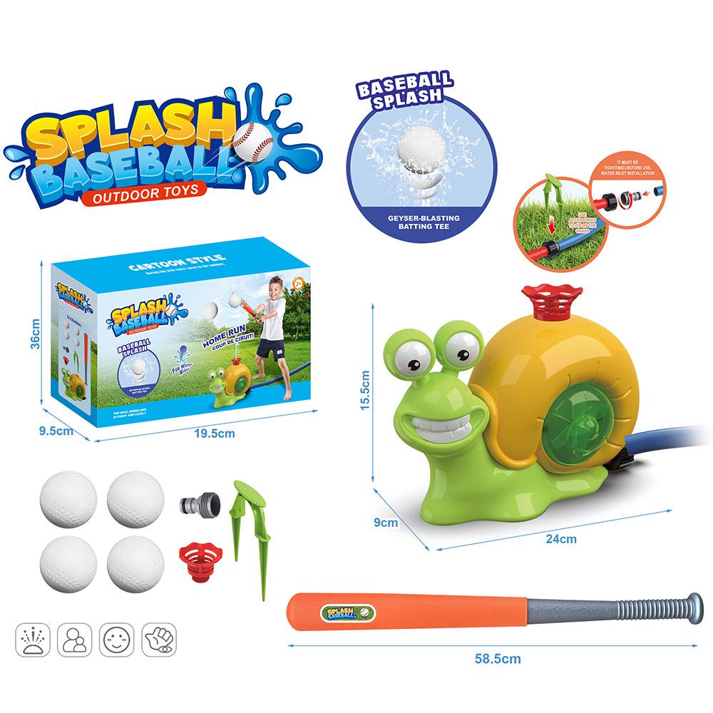 Summer Outdoor Water Play Toy: Helicopter with Spraying Snail, Cactus & Baseball Features
Summer Outdoor Water Play Toy: Helicopter with Spraying Snail, Cactus & Baseball Features