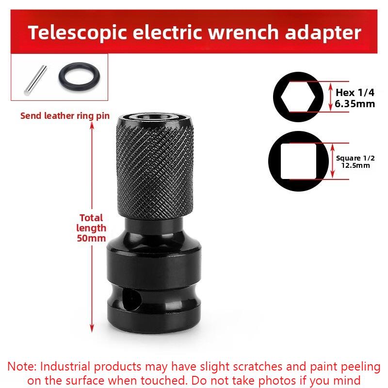 1pc Impact Wrench to Drill Adapter 1/2 to 1/4 Hex Converter Socket Extension Bit Holder for Electric Wrench and Power Tools
1pc Impact Wrench to Drill Adapter 1/2 to 1/4 Hex Converter Socket Extension Bit Holder for Electric Wrench and Power Tools
