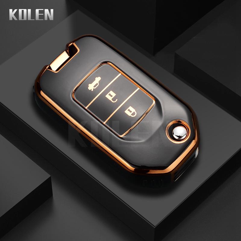 New Tpu Car Remote Key Case Cover Shell For Honda Civic Hrv Crv Xrv Cr-V Crider Odyssey Pilot Fit Accord Protector Accessories
New Tpu Car Remote Key Case Cover Shell For Honda Civic Hrv Crv Xrv Cr-V Crider Odyssey Pilot Fit Accord Protector Accessories