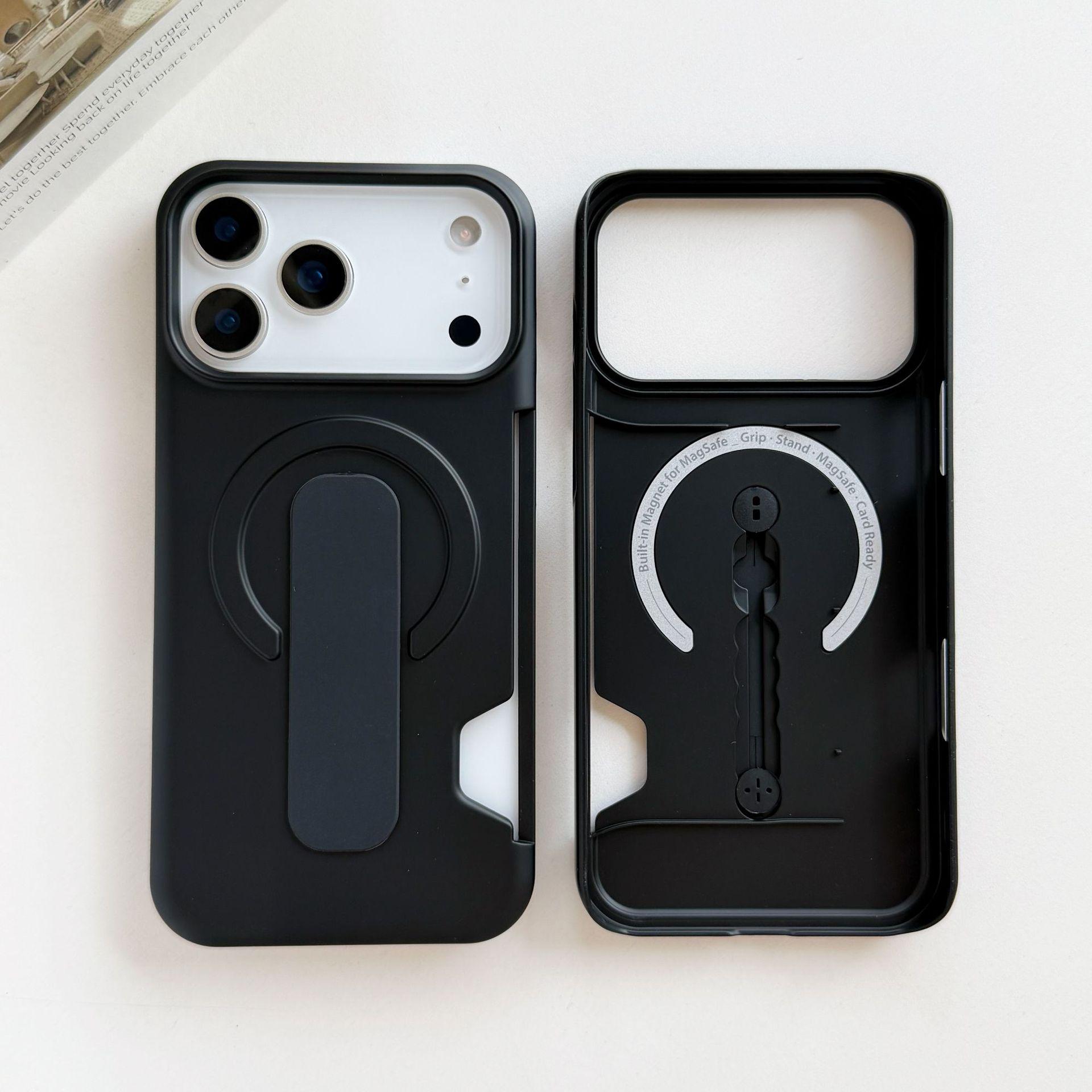 Apple 17 Pro Max Matte Magnetic Case with Invisible Stand and Card Holder for iPhone 16/15/14 iPhone 17 Pro Max
Apple 17 Pro Max Matte Magnetic Case with Invisible Stand and Card Holder for iPhone 16/15/14 iPhone 17 Pro Max