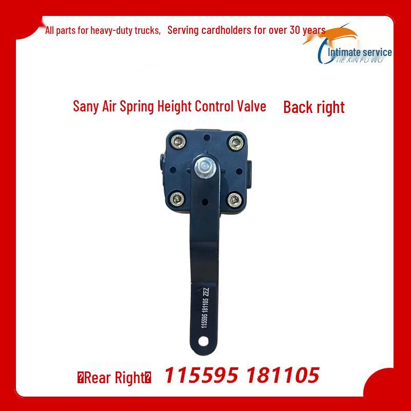 Front & Rear Suspension Height Control Valve for Sany Heavy Trucks Premium Quality Kit
Front & Rear Suspension Height Control Valve for Sany Heavy Trucks Premium Quality Kit