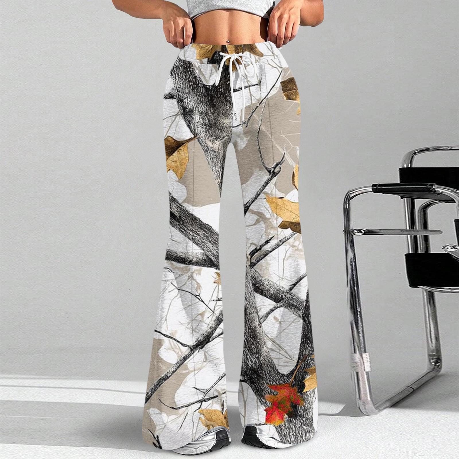 Women s Fashion Loose Drawstring Waist Print Casual Sports Pants Casual Flared Pants XXL
Women s Fashion Loose Drawstring Waist Print Casual Sports Pants Casual Flared Pants XXL