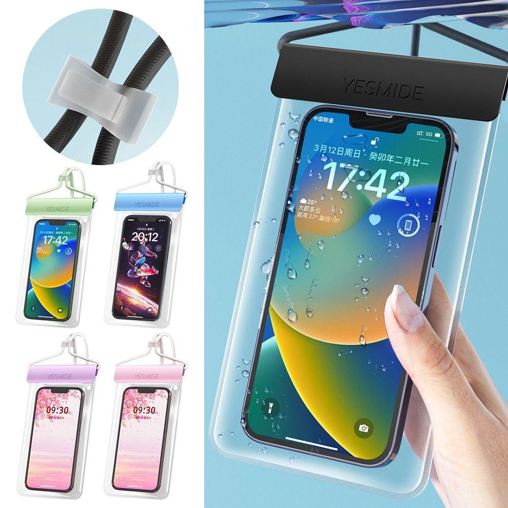 Transparent Waterproof Phone Case Under 7.2 inches Mobile Phone Cover Phone Pouch Swimming&Diving
Transparent Waterproof Phone Case Under 7.2 inches Mobile Phone Cover Phone Pouch Swimming&Diving