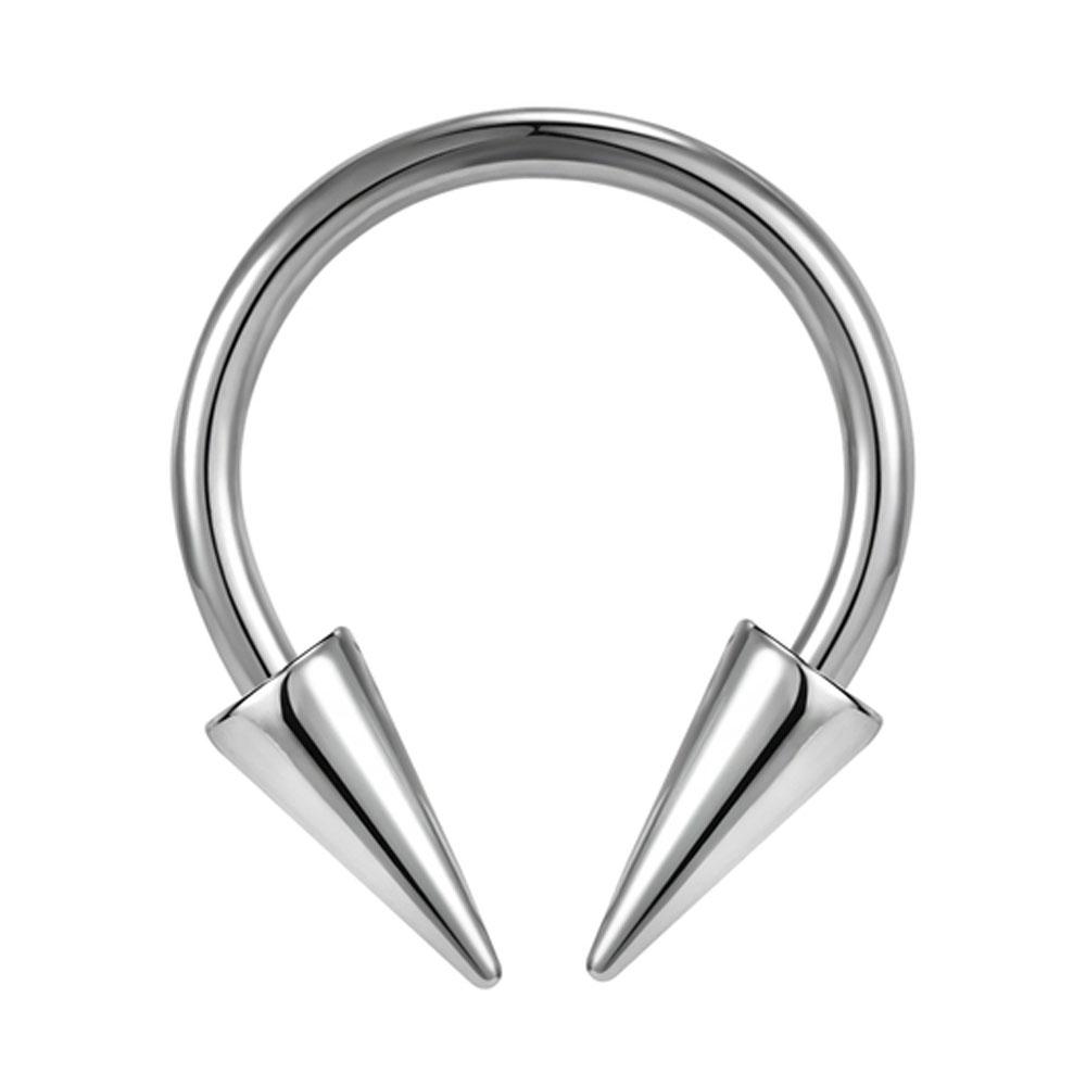 1Pcs Spike Septum Rings 16G Surgical Steel Piercing Jewelry Vertical Snake Bite Jewelry Lip Rings for Women Men 8mm/10mm 1.2x10mm
1Pcs Spike Septum Rings 16G Surgical Steel Piercing Jewelry Vertical Snake Bite Jewelry Lip Rings for Women Men 8mm/10mm 1.2x10mm