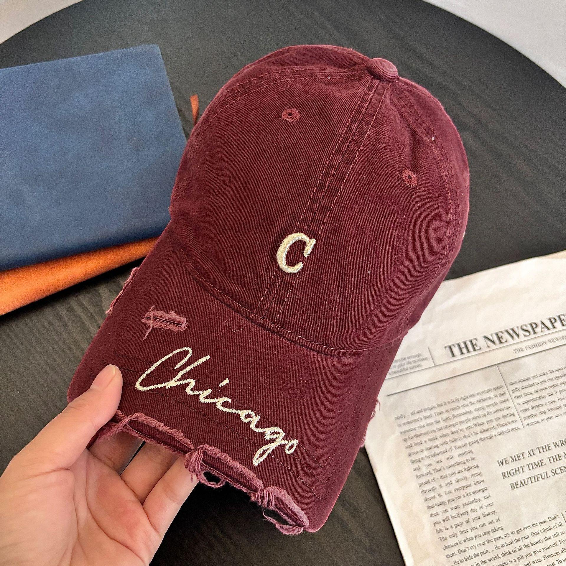 Американська стара кепка, чоловіча та жіноча персоналізована джинсова бейсболка з короткими полями, м’який верх, модна чоловіча бейсболка з отворами M(56-58cm) бордовий
Американська стара кепка, чоловіча та жіноча персоналізована джинсова бейсболка з короткими полями, м’який верх, модна чоловіча бейсболка з отворами M(56-58cm) бордовий