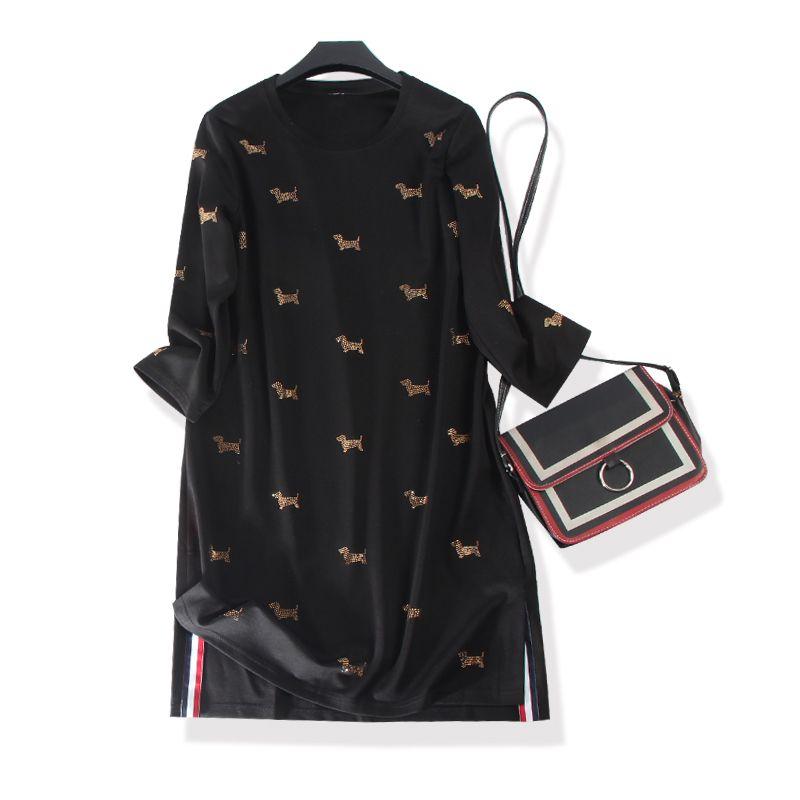 Island Wai Trade Order! Workplace Vitality Women Mid-Length Nine-Quarter Sleeve OL Ol Women Dress Wang Xing Hot Drilling Black 3XL
Island Wai Trade Order! Workplace Vitality Women Mid-Length Nine-Quarter Sleeve OL Ol Women Dress Wang Xing Hot Drilling Black 3XL