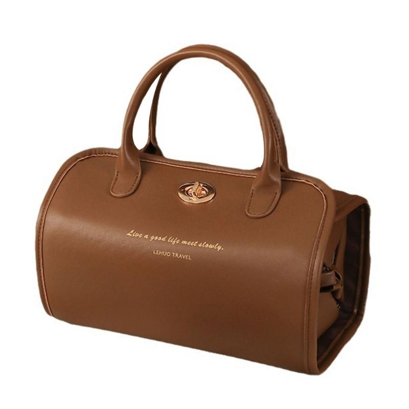 Elegant Waterproof PU Leather Makeup Bag for Travel and Daily Use Stylish Toiletry Holder with Removable Compartments 1
Elegant Waterproof PU Leather Makeup Bag for Travel and Daily Use Stylish Toiletry Holder with Removable Compartments 1