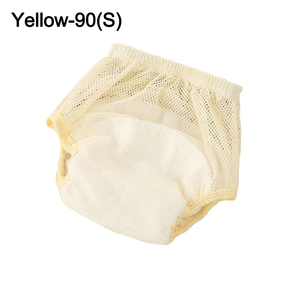 Cotton Baby Washable Diaper Waterproof Reusable Nappies Soft Baby Training Pants for Boys Girls Yellow-90(S)
Cotton Baby Washable Diaper Waterproof Reusable Nappies Soft Baby Training Pants for Boys Girls Yellow-90(S)