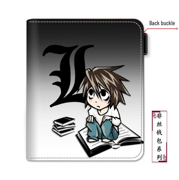 Death Note L Logo Black Stripe Wallet - Cartoon Merchandise Square Design
Death Note L Logo Black Stripe Wallet - Cartoon Merchandise Square Design