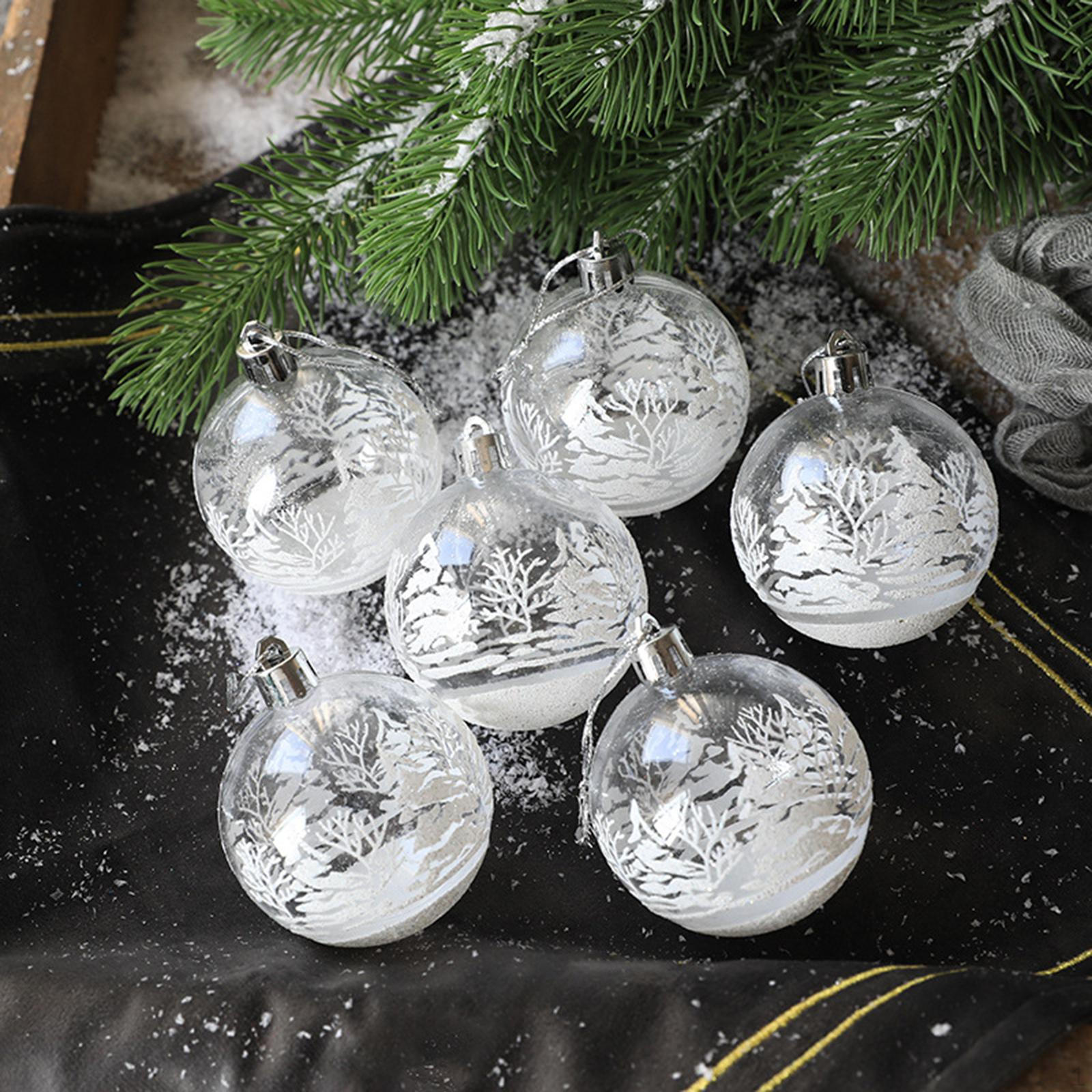 6 Pieces Christmas Baubles Hollow Pendants Decor Shatterproof for Home 6cmn
6 Pieces Christmas Baubles Hollow Pendants Decor Shatterproof for Home 6cmn