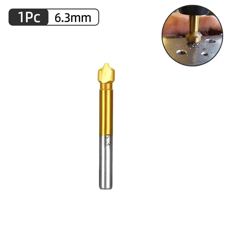 3 Flute Countersink Drill Bit 90 Degree Chamfering Tools Chamfer Cutter 6.3-20.5mm Chamfering Cutter Wood Metal Hole Drilling Round&Ship Within 24 Hours
3 Flute Countersink Drill Bit 90 Degree Chamfering Tools Chamfer Cutter 6.3-20.5mm Chamfering Cutter Wood Metal Hole Drilling Round&Ship Within 24 Hours