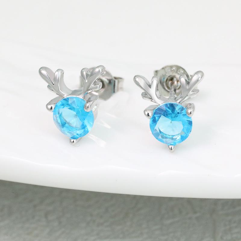 S925 Silver-Plated Sparkling Deer Earrings: A Fashionable Christmas Gift Trend
S925 Silver-Plated Sparkling Deer Earrings: A Fashionable Christmas Gift Trend