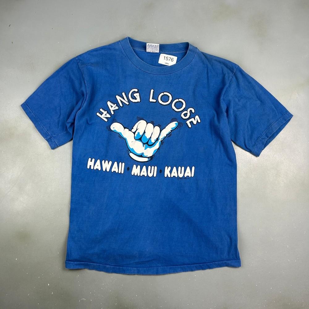 VINTAGE 80s Hang Loose Hawaii Surfing TShirt sz XSS Men Adult Unisex T-Shirt M
VINTAGE 80s Hang Loose Hawaii Surfing TShirt sz XSS Men Adult Unisex T-Shirt M