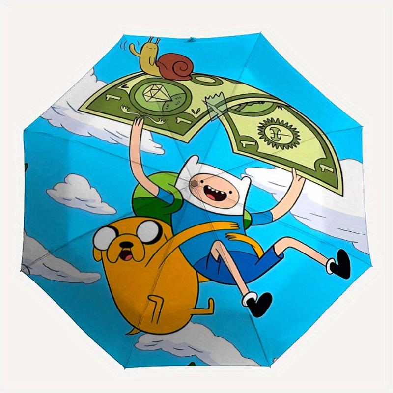 1PC Adventure Time Jake the Dog Automatic Open/Close Umbrella - Compact Travel Umbrella, 8-Rib Heavy-Duty Construction, Ideal Gift a0828127
1PC Adventure Time Jake the Dog Automatic Open/Close Umbrella - Compact Travel Umbrella, 8-Rib Heavy-Duty Construction, Ideal Gift a0828127