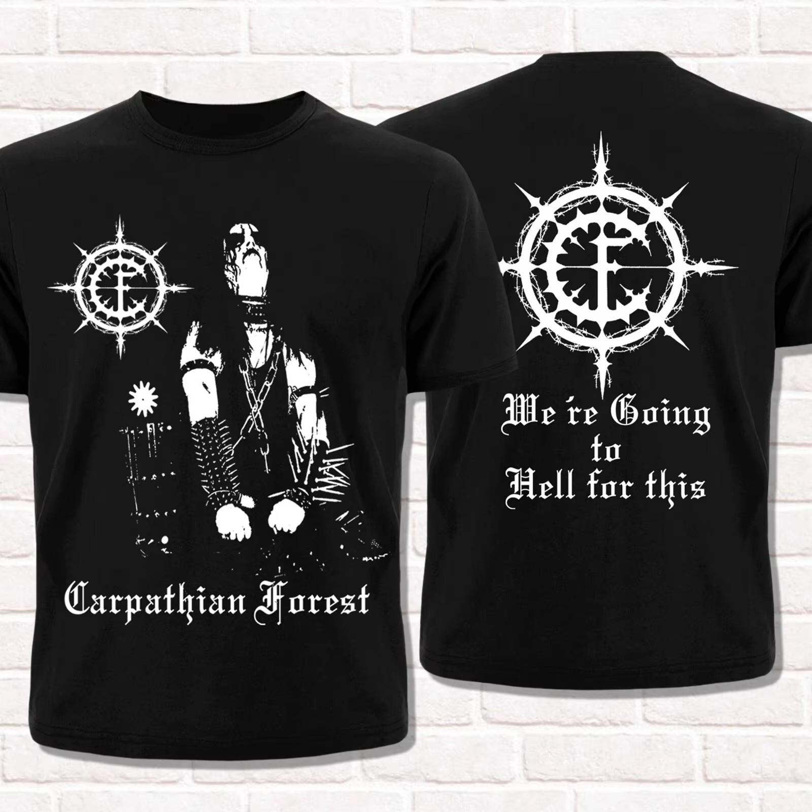 2026 New Carpathian Forest TShirt Were Going To Hell for This Norwegian Black Metal Cotton Unisex Top Tee Streetwear Casual Summer L
2026 New Carpathian Forest TShirt Were Going To Hell for This Norwegian Black Metal Cotton Unisex Top Tee Streetwear Casual Summer L