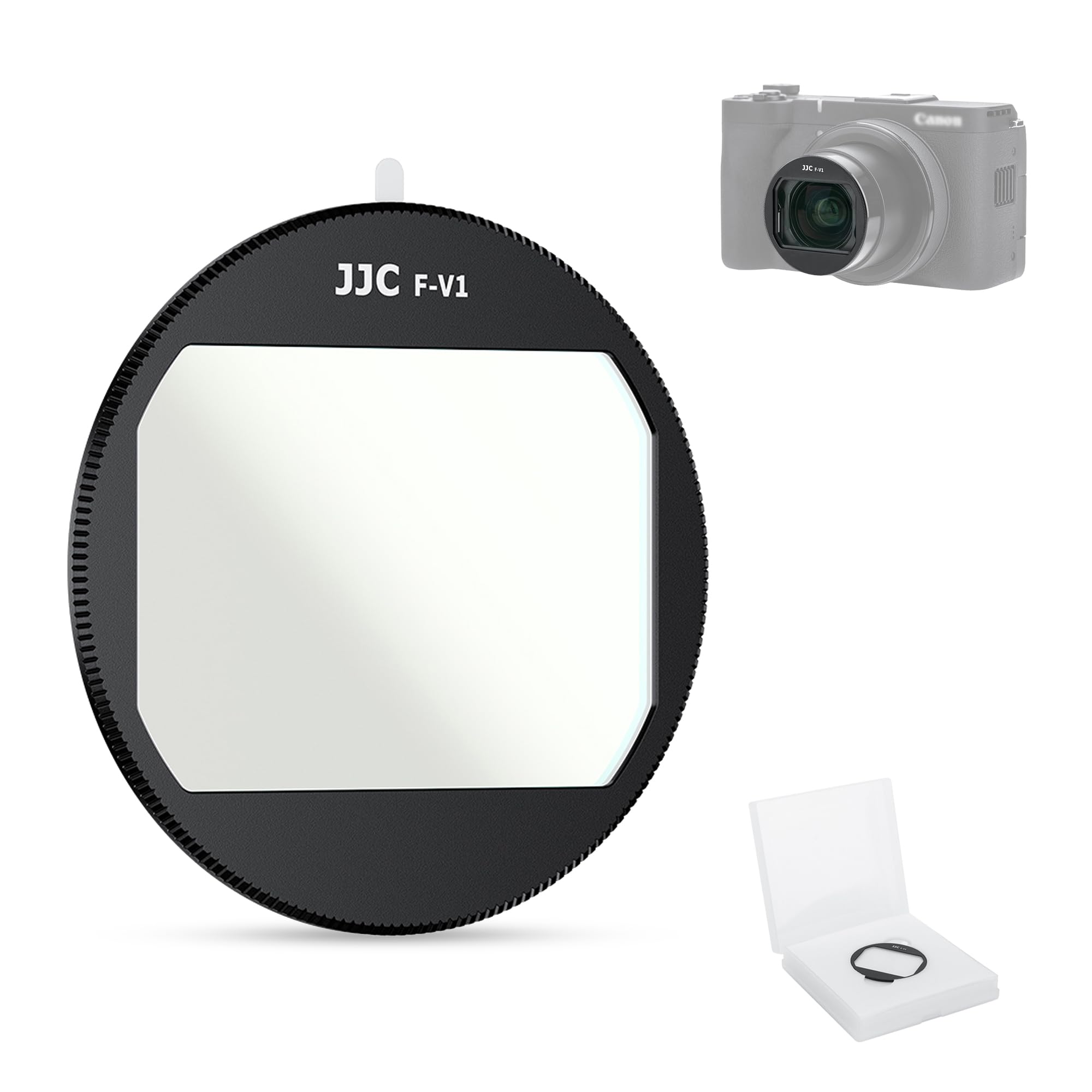 JJC L39 UV Filter for Canon Powershot Reflection High Transmittance Reflection UV Filter Case Included Ultra-Thin Multi-Coated V1, Ultra-Low (0.15%),
JJC L39 UV Filter for Canon Powershot Reflection High Transmittance Reflection UV Filter Case Included Ultra-Thin Multi-Coated V1, Ultra-Low (0.15%),