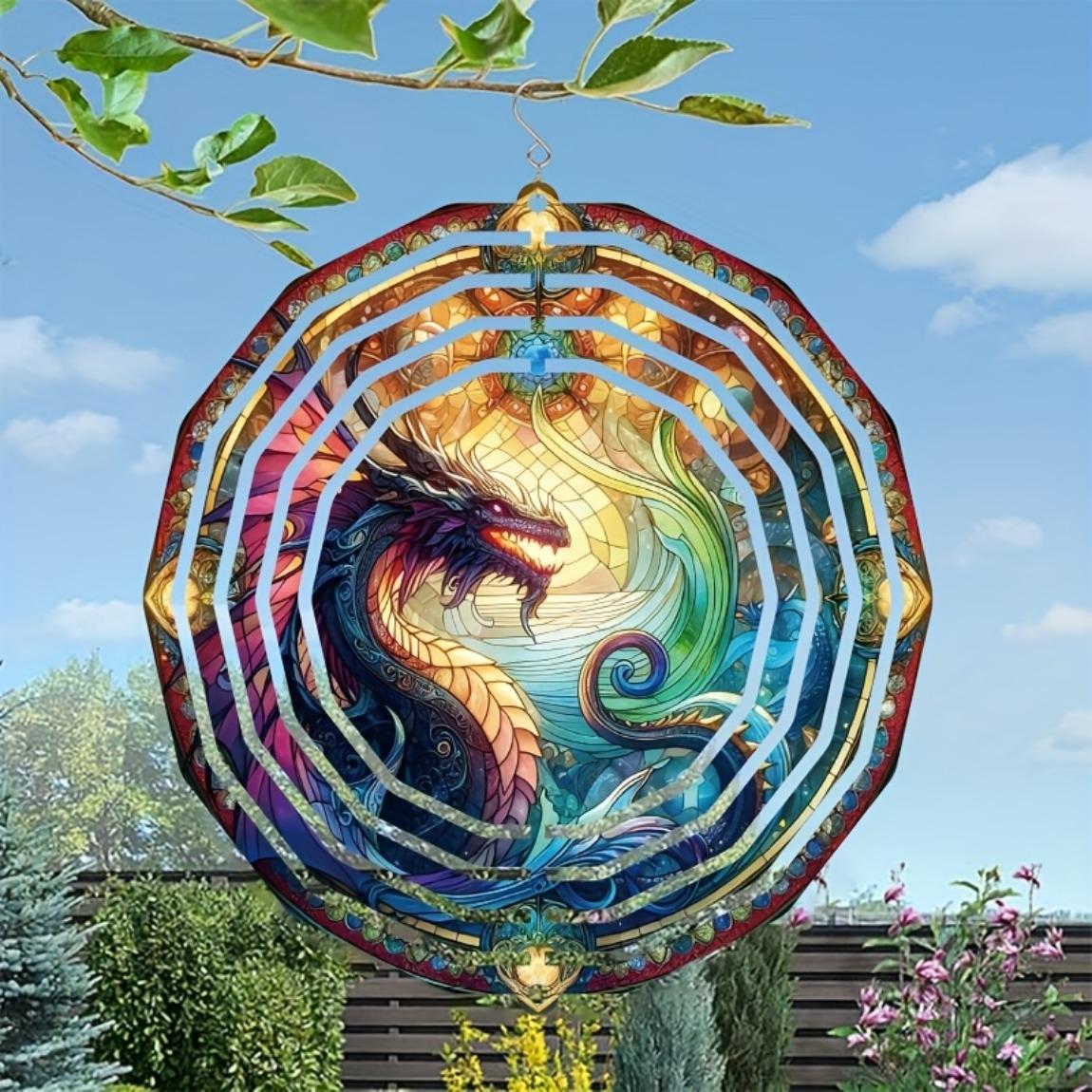 Metal 3D Dragon Wind Chime Outdoor Garden Decor Weather Resistant Hanging Ornament for Patio Yard Home No Electricity Needed
Metal 3D Dragon Wind Chime Outdoor Garden Decor Weather Resistant Hanging Ornament for Patio Yard Home No Electricity Needed