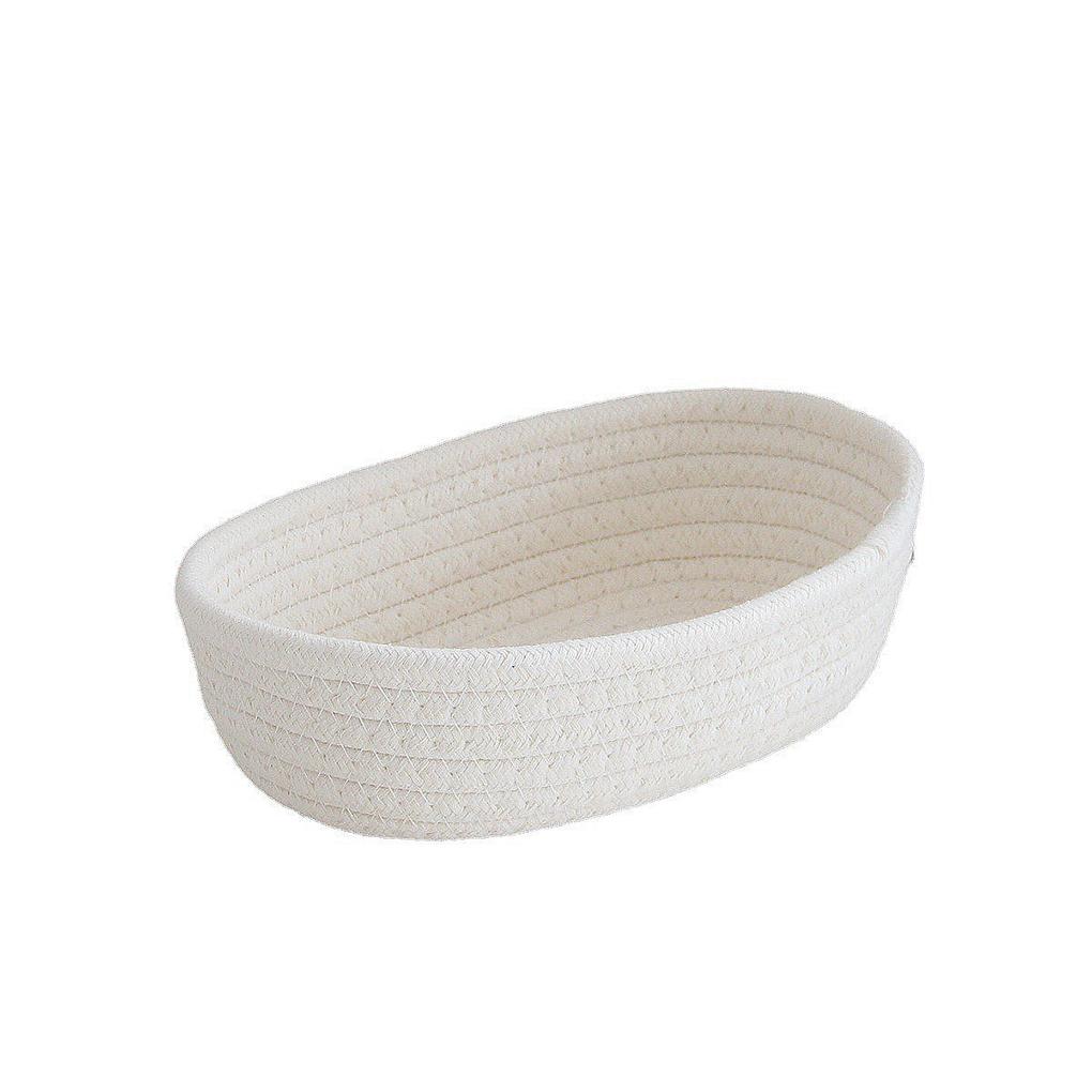 Food Snacks Storage Basket Cotton Rope Woven Holder Beverage Sundries Organizer Cosmetics Toiletry Bin for Home Kitchen
Food Snacks Storage Basket Cotton Rope Woven Holder Beverage Sundries Organizer Cosmetics Toiletry Bin for Home Kitchen