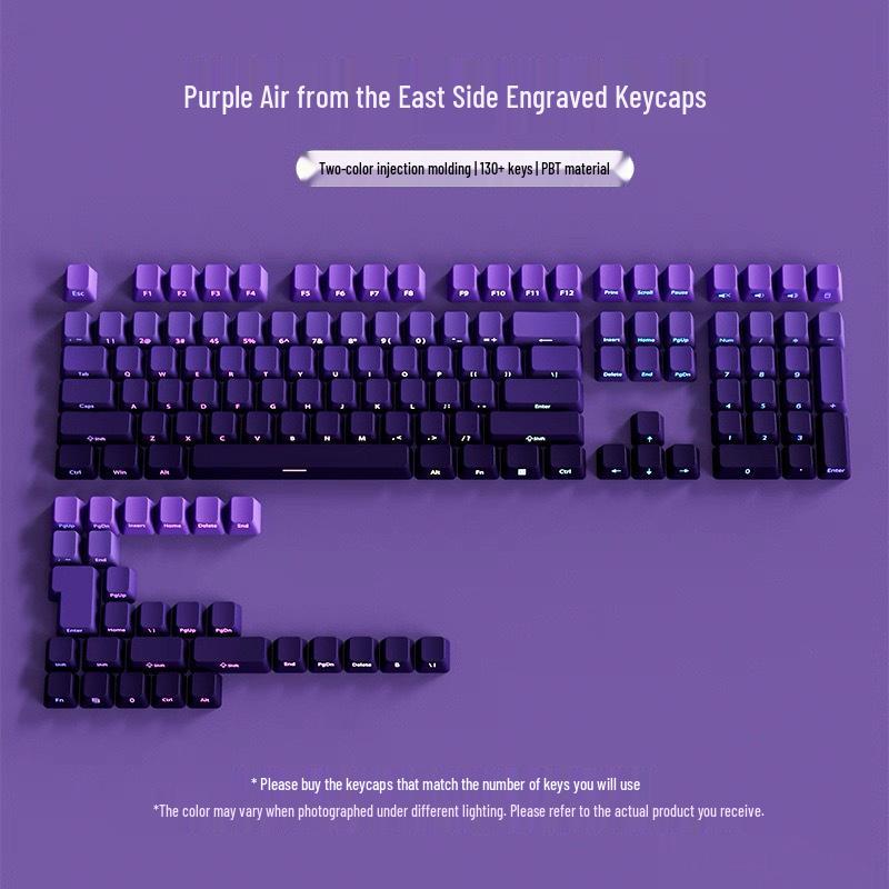 Arctic Side-Printed Translucent PBT Keycaps, Magnetic Switch, Original Height, 130-Piece Set
Arctic Side-Printed Translucent PBT Keycaps, Magnetic Switch, Original Height, 130-Piece Set