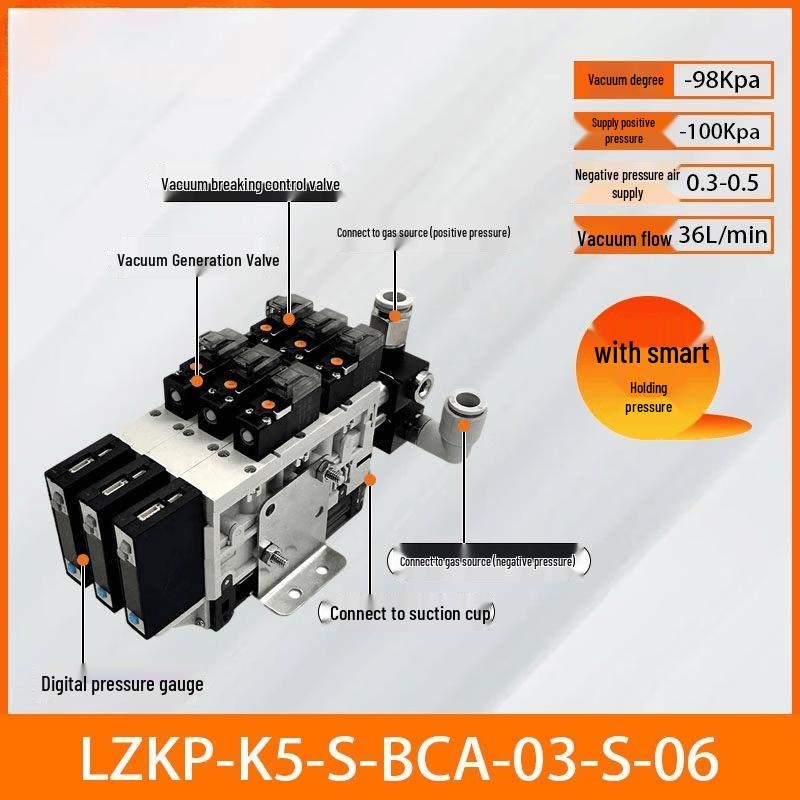 YunDuo LZKP Series Multi-Stage Vacuum Solenoid Valve
YunDuo LZKP Series Multi-Stage Vacuum Solenoid Valve