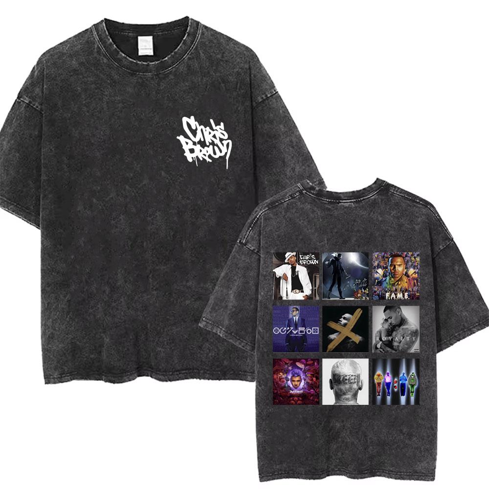 Washed Chris Brown Breezy Bowl XX Tour T Shirt Mens Loose Cotton Summer T Shirts Hip Hop Vintage Tshirts Male Streetwear S
Washed Chris Brown Breezy Bowl XX Tour T Shirt Mens Loose Cotton Summer T Shirts Hip Hop Vintage Tshirts Male Streetwear S