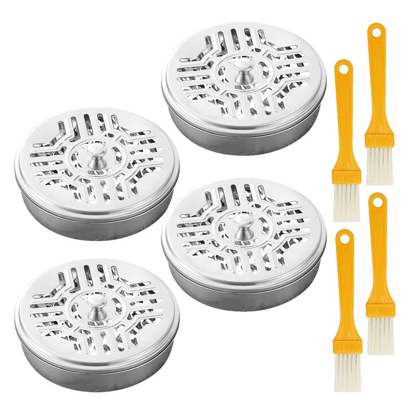 Coil Incense Burner Stainless Steel Round Incense Holder With Hollow Lid And Stand Portable Incense Burner For Home Workplace france
Coil Incense Burner Stainless Steel Round Incense Holder With Hollow Lid And Stand Portable Incense Burner For Home Workplace france