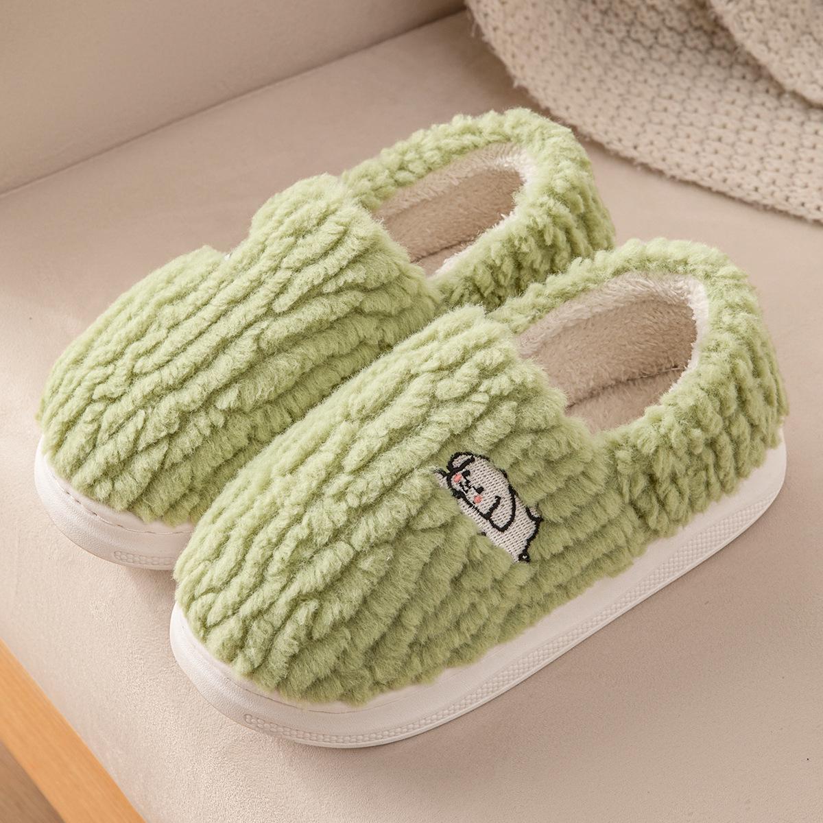 Lidani Winter 2026 Non-slip Plush Cotton Slippers for Women and Men - Indoor/Outdoor Closed Heel 38-39 (fits 37-38) зелёный
Lidani Winter 2026 Non-slip Plush Cotton Slippers for Women and Men - Indoor/Outdoor Closed Heel 38-39 (fits 37-38) зелёный