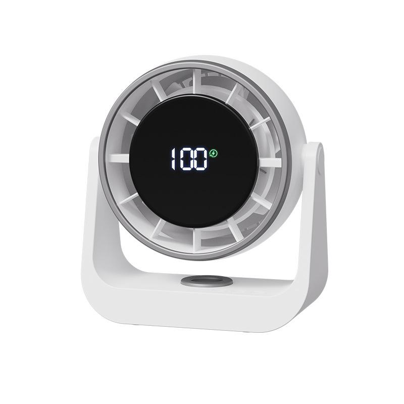 Rechargeable Wall-Mounted LED Fan for Dorm, Office, and Home Bladeless Desktop Fan
Rechargeable Wall-Mounted LED Fan for Dorm, Office, and Home Bladeless Desktop Fan