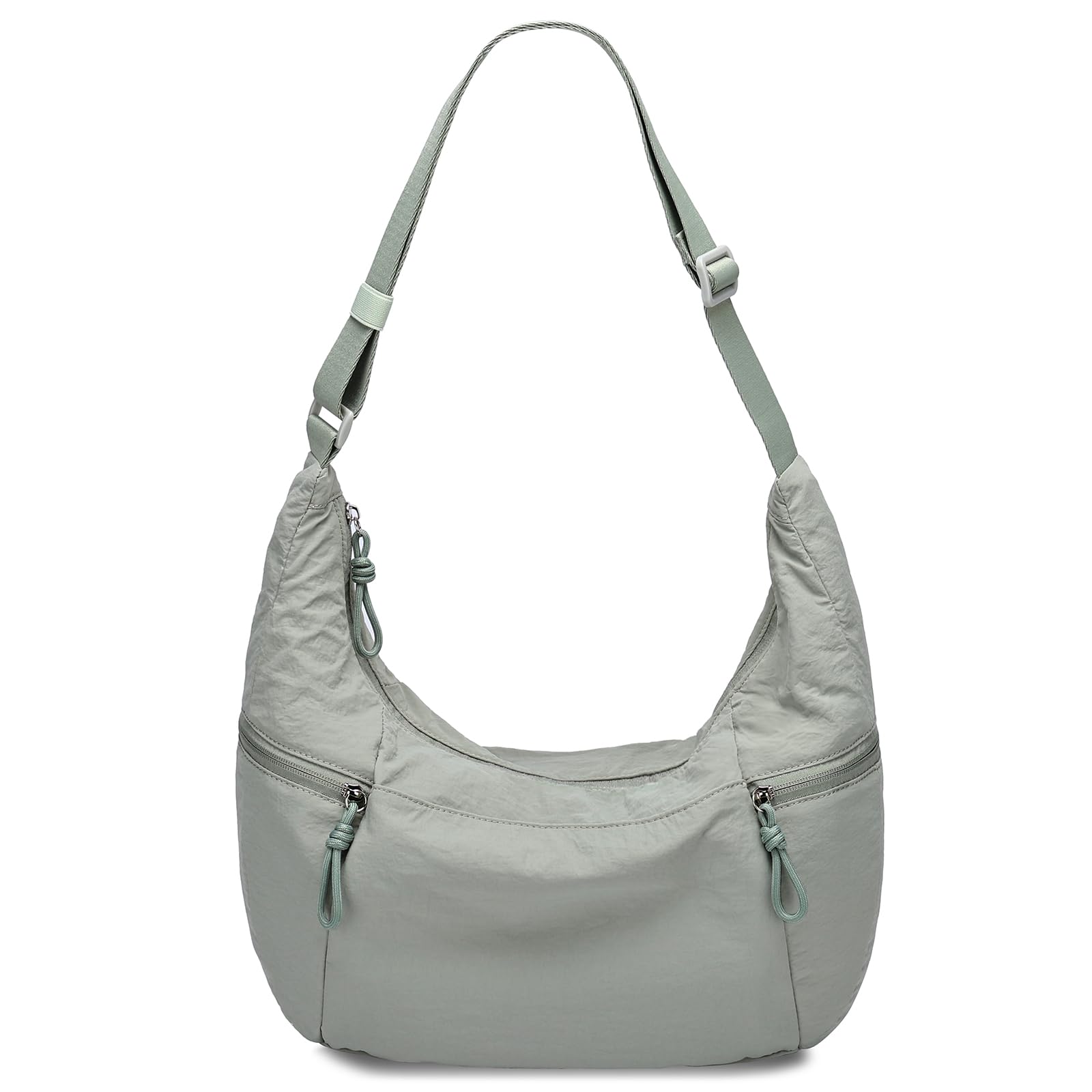 VASCHY Women s Shoulder Bag, Lightweight Nylon Crossbody Bag, 2-Way, Crescent-Shaped, Waterproof, Simple, Casual, Unisex, Light Green, Perfect for
VASCHY Women s Shoulder Bag, Lightweight Nylon Crossbody Bag, 2-Way, Crescent-Shaped, Waterproof, Simple, Casual, Unisex, Light Green, Perfect for