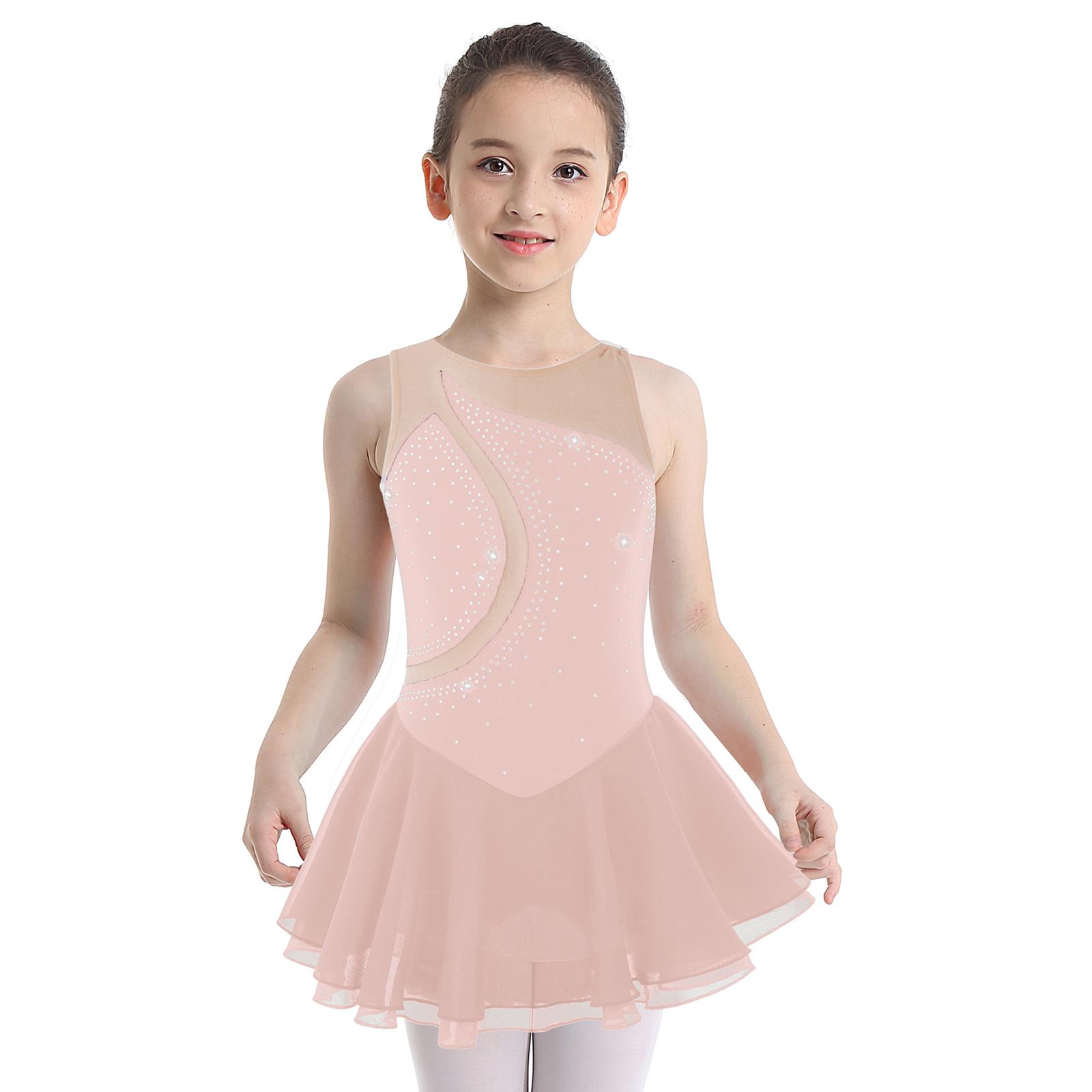 Сукня для фігурного катання для дітей Одяг для змагань з катання на ковзанах Одяг для дівчаток Балетні танцювальні сукні 5-6 Years рожевий
Сукня для фігурного катання для дітей Одяг для змагань з катання на ковзанах Одяг для дівчаток Балетні танцювальні сукні 5-6 Years рожевий