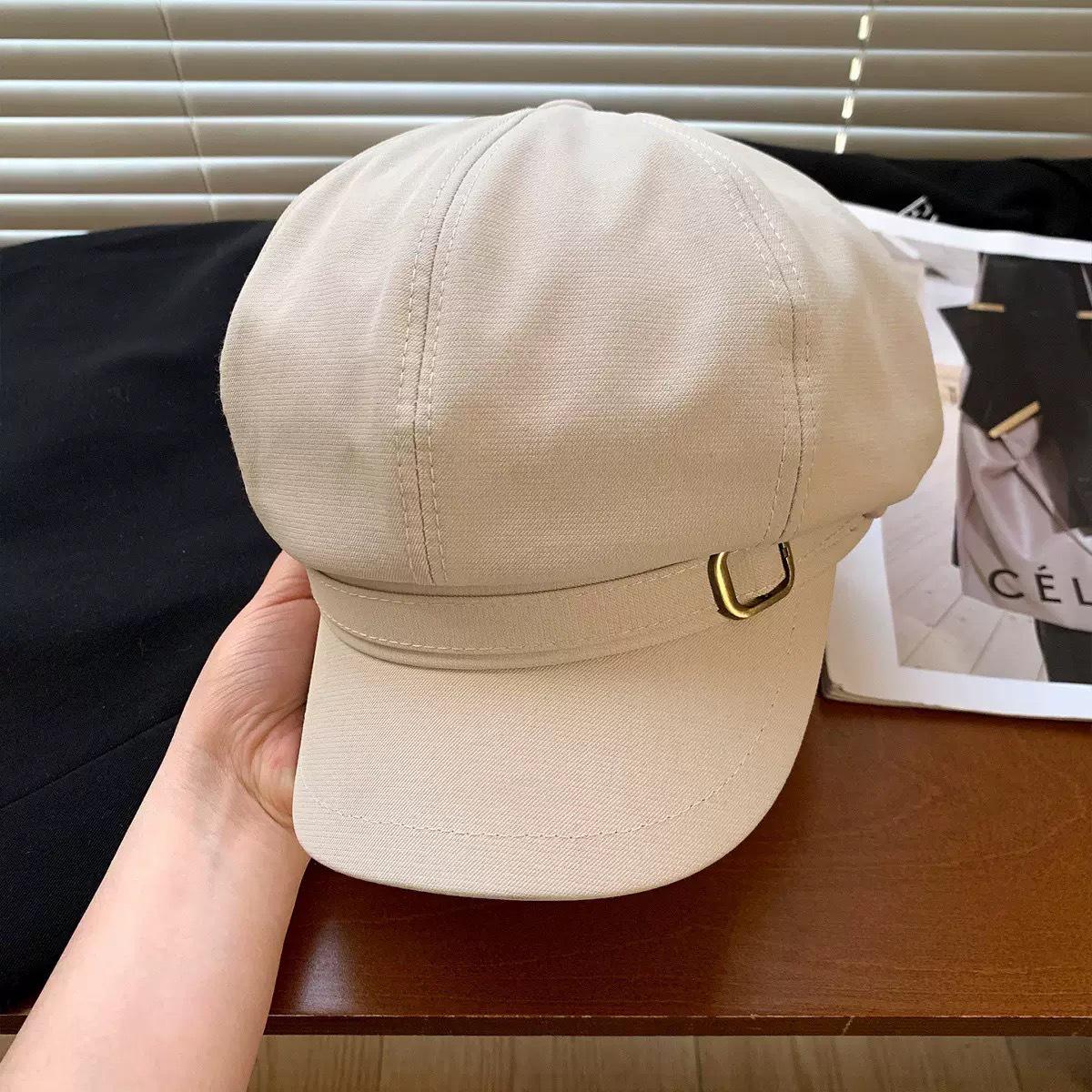 Women s Summer Retro Breathable Beret: Slimming Korean Style Octagonal Hat M (56-58cm)
Women s Summer Retro Breathable Beret: Slimming Korean Style Octagonal Hat M (56-58cm)