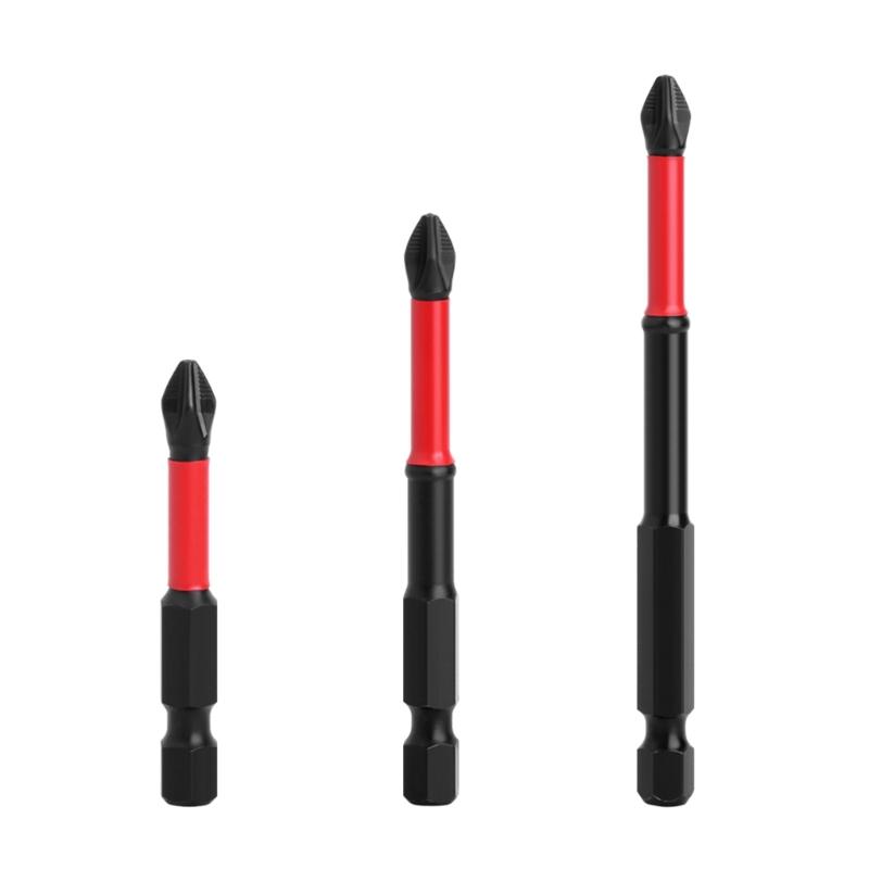 3Pieces Cross Screwdriver Bit PH2 50mm 70mm 90mm Batch Head Electrician Power Tool High Hardness Screw Driver Bit
3Pieces Cross Screwdriver Bit PH2 50mm 70mm 90mm Batch Head Electrician Power Tool High Hardness Screw Driver Bit
