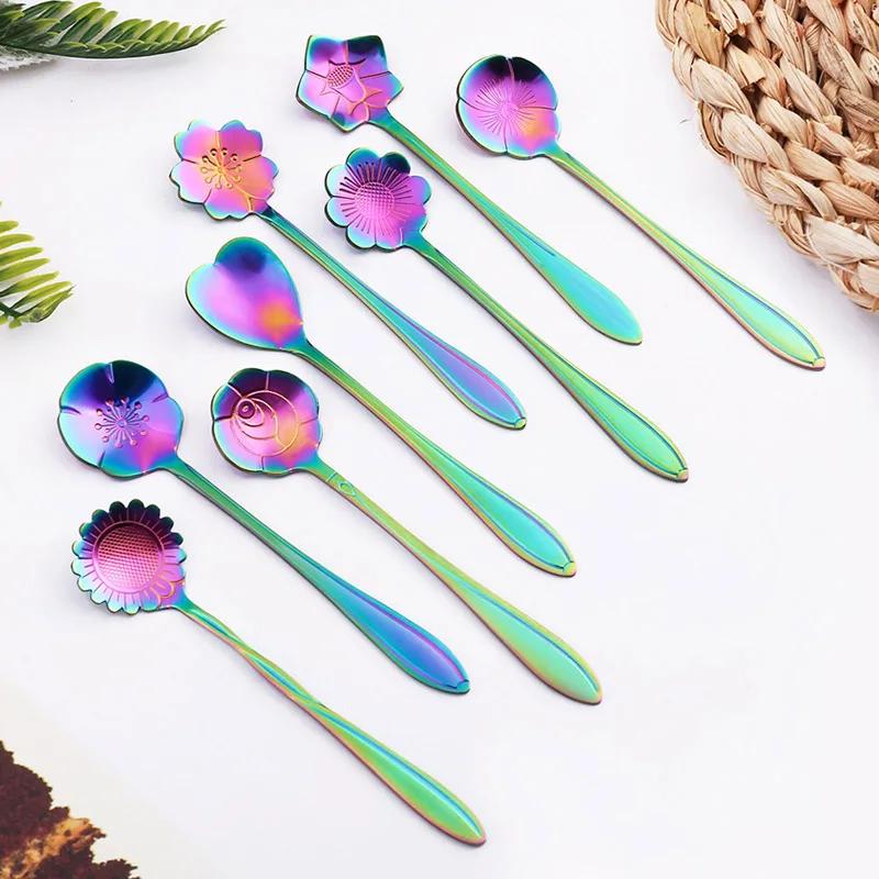 Набор 8 шт. Маленькая ложка для чая с цветком из нержавеющей стали 304 для мороженого, кофе, подарки, десертная посуда, кухонная посуда, аксессуары
Набор 8 шт. Маленькая ложка для чая с цветком из нержавеющей стали 304 для мороженого, кофе, подарки, десертная посуда, кухонная посуда, аксессуары