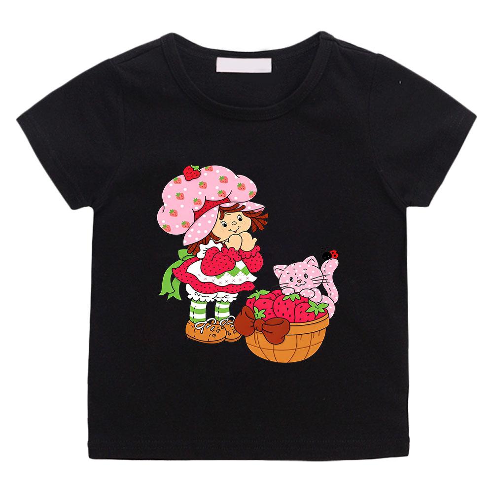 100% Cotton Strawberry Shortcake Children s T-Shirt Retro Anime Print Tees Cute Short Sleeved Casual O-Neck Kids Tops Camisetas 100 чёрный
100% Cotton Strawberry Shortcake Children s T-Shirt Retro Anime Print Tees Cute Short Sleeved Casual O-Neck Kids Tops Camisetas 100 чёрный