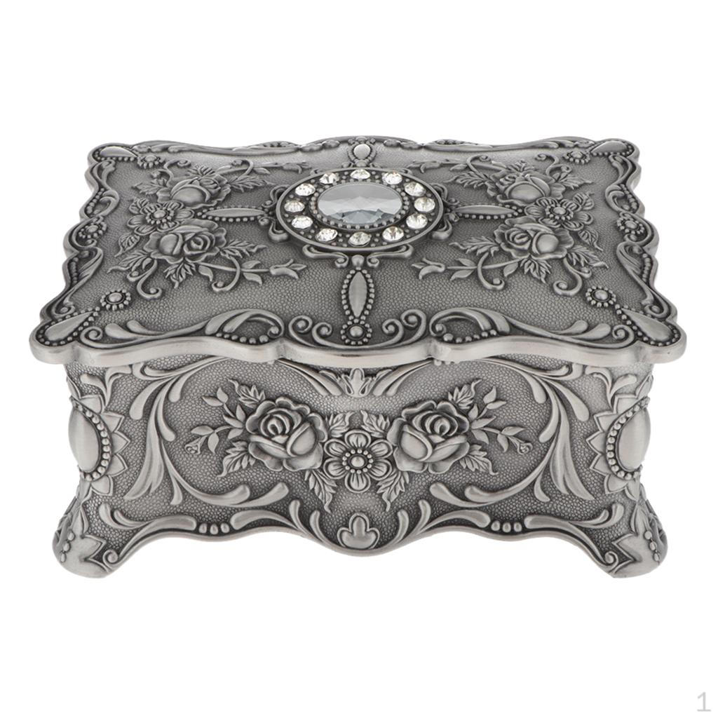 Классическая оловянная прямоугольная шкатулка для драгоценностей, органайзер для хранения сокровищ
Классическая оловянная прямоугольная шкатулка для драгоценностей, органайзер для хранения сокровищ