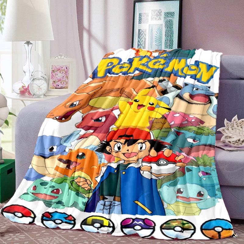 Pokémon Print Blanket Warm Comfortable Flannel Blanket for Bedrooms, Sofas, Beds, Chairs, Picnics, Travel -LXR37 75x90cm
Pokémon Print Blanket Warm Comfortable Flannel Blanket for Bedrooms, Sofas, Beds, Chairs, Picnics, Travel -LXR37 75x90cm