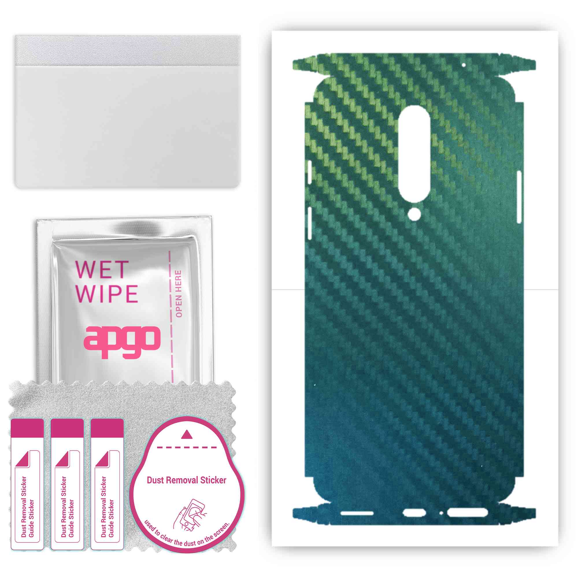 apgo Protective Skin Sticker for the back+sides compatible with OnePlus 8, Full Wrap Film, Foil, Vinyl - Pattern Carbon Chameleon CAKA1
apgo Protective Skin Sticker for the back+sides compatible with OnePlus 8, Full Wrap Film, Foil, Vinyl - Pattern Carbon Chameleon CAKA1