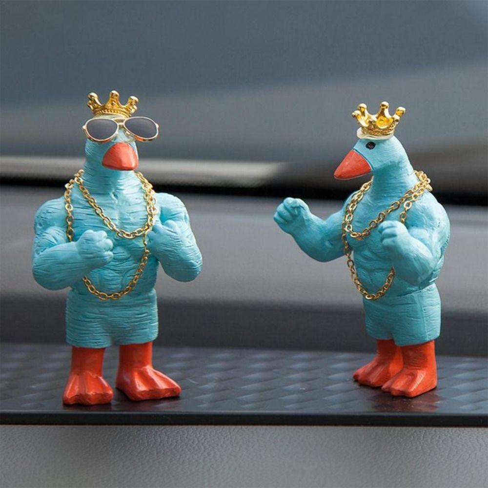Центральная консоль из смолы для салона автомобиля Muscle Duck Car Украшение для гостиной, садового декора style 1
Центральная консоль из смолы для салона автомобиля Muscle Duck Car Украшение для гостиной, садового декора style 1