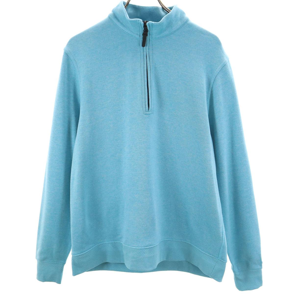 NIKE golf Long sleeve Player Half Zip Wear L light blue DRI-FIT Men s Used
NIKE golf Long sleeve Player Half Zip Wear L light blue DRI-FIT Men s Used