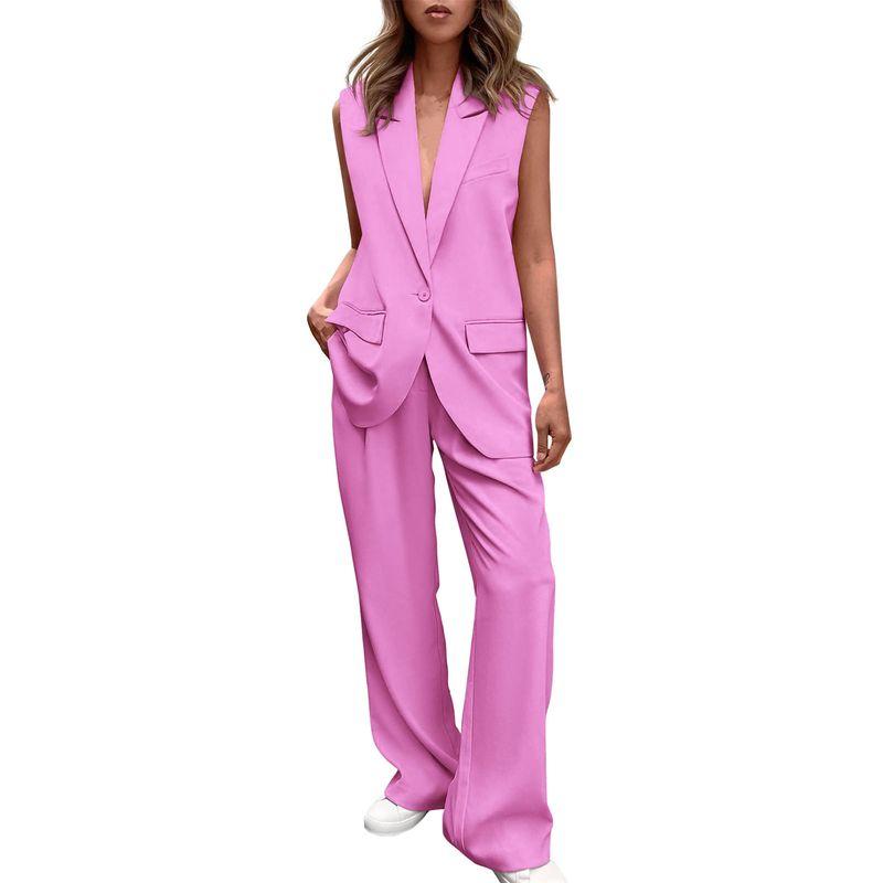 Vest Suit for Women Dressing Women Foreign Trade Europe and America Women clothes Vest Suit Set Women clothes Purple XXL
Vest Suit for Women Dressing Women Foreign Trade Europe and America Women clothes Vest Suit Set Women clothes Purple XXL