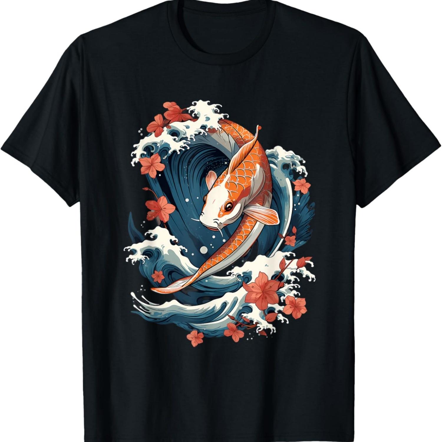 Koi Carp Ying Yang Nishikigoi Fish Cherry Blossom T-Shirt(25) S чёрный
Koi Carp Ying Yang Nishikigoi Fish Cherry Blossom T-Shirt(25) S чёрный