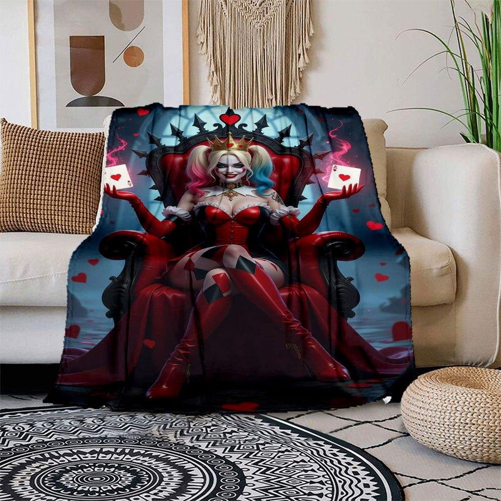 Queen of Hearts: Red & Black Gothic Cosplay Costume Set Blanket Flannel Throw Blanket for Sofa, Bed, Travel, Camping, Office 100x150cm
Queen of Hearts: Red & Black Gothic Cosplay Costume Set Blanket Flannel Throw Blanket for Sofa, Bed, Travel, Camping, Office 100x150cm
