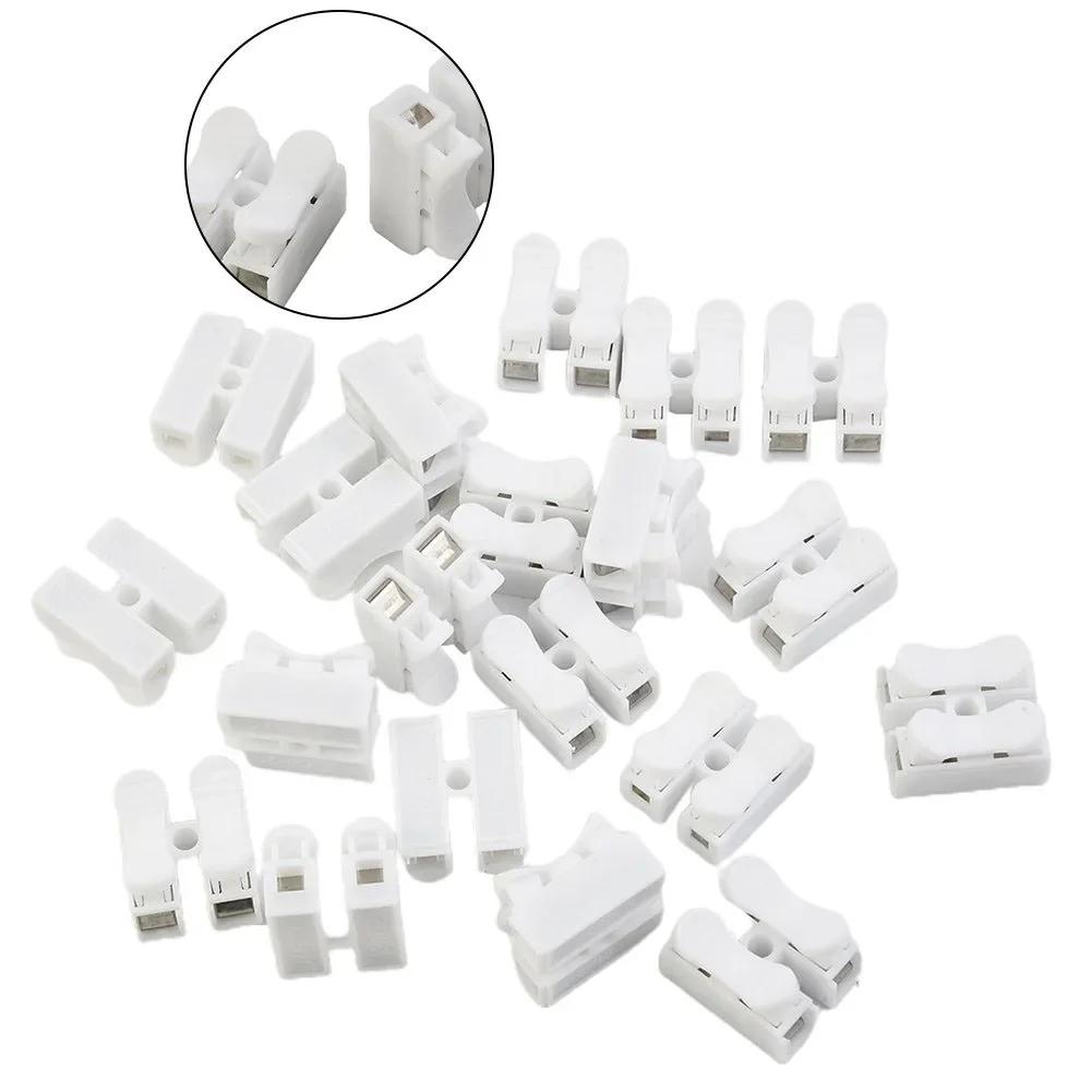 30Pcs CH2 Spring Quick Wire Connector Cable Clamp Terminal Block LED Strip Light For Electric Equipment Supplies Accessoies China Mainland
30Pcs CH2 Spring Quick Wire Connector Cable Clamp Terminal Block LED Strip Light For Electric Equipment Supplies Accessoies China Mainland