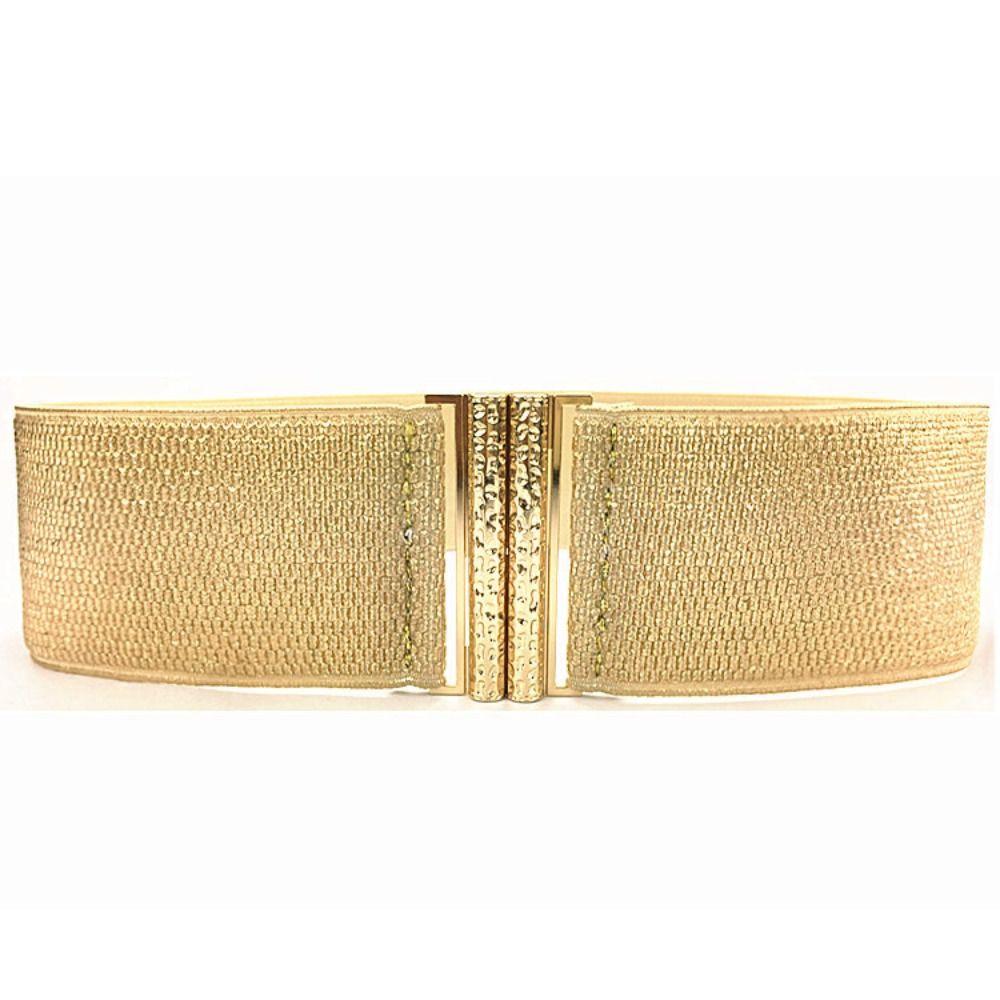 Luxury Design Elastic Waistbands Symmetrical Buckle Bohemian Woven Belts For Woman золотий 
Luxury Design Elastic Waistbands Symmetrical Buckle Bohemian Woven Belts For Woman золотий