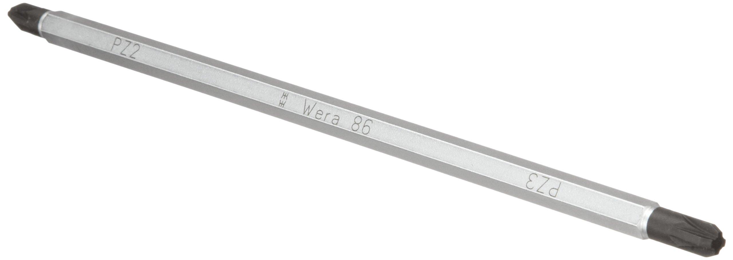 WERA Pozidriv Screwdriver 6mm Hex Cutting 175mm Overall 140310 Double-Ended Bit, Shank, PZ2/3 Edge, Length, чорний
WERA Pozidriv Screwdriver 6mm Hex Cutting 175mm Overall 140310 Double-Ended Bit, Shank, PZ2/3 Edge, Length, чорний