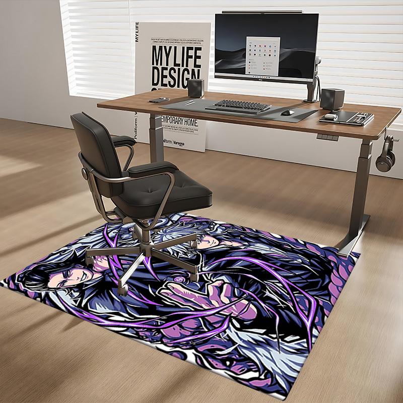 1pc Anime Cartoon Design Gintama Chair Mat - Office Desk Rug, Non-Slip Carpet for Home Decor, Suitable for All Seasons, Ideal Gift for Anime Lovers.U0 60cm by 90cm
1pc Anime Cartoon Design Gintama Chair Mat - Office Desk Rug, Non-Slip Carpet for Home Decor, Suitable for All Seasons, Ideal Gift for Anime Lovers.U0 60cm by 90cm